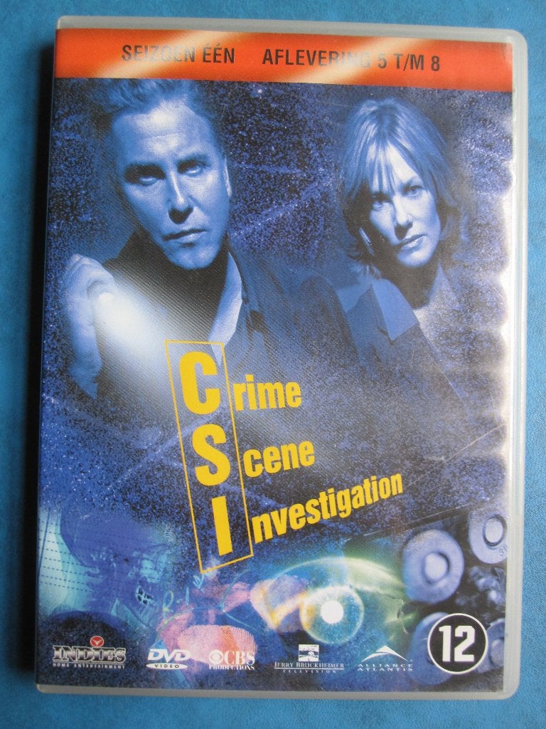 CSI : Crime Scene Investigation, saison 1, épisodes 5 à 8, CD & DVD, Enlèvement ou Envoi, Anglais, Saison 1, À partir de 12 ans