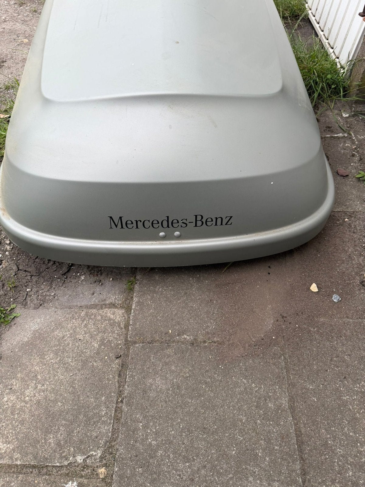 Originele dakkoffer +dakdragers  van mercedes c klasse, Autos : Divers, Enlèvement, Comme neuf