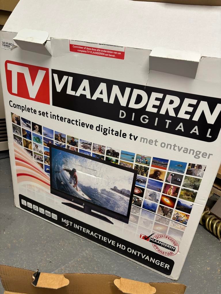 TV Vlaanderen met satelite, Audio, Tv en Foto, Schotelantennes, Ophalen, Zo goed als nieuw
