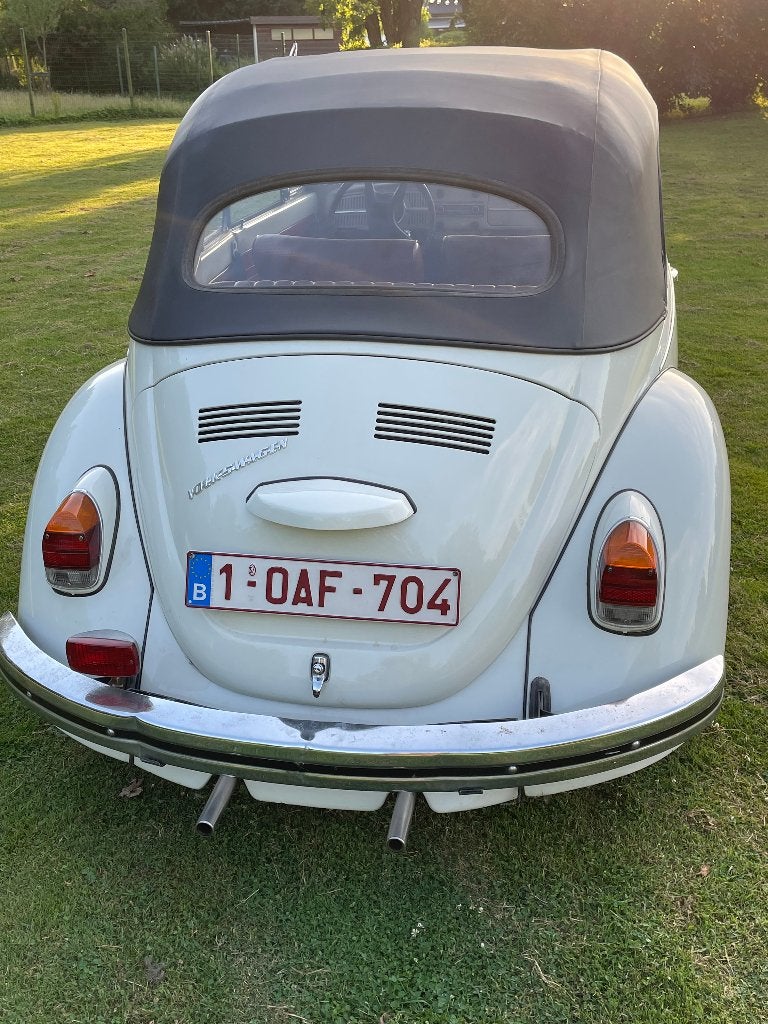 Oldtimer VW kever cabrio 1300 van 1969, Auto's, Oldtimers, Voorwielaandrijving, 4 zetels, Cabriolet, Volkswagen