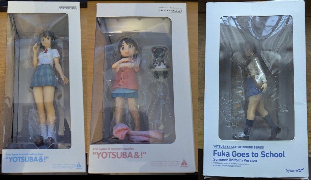 Collection figurines statuettes Yotsuba&!, Collections, Envoi, Comme neuf