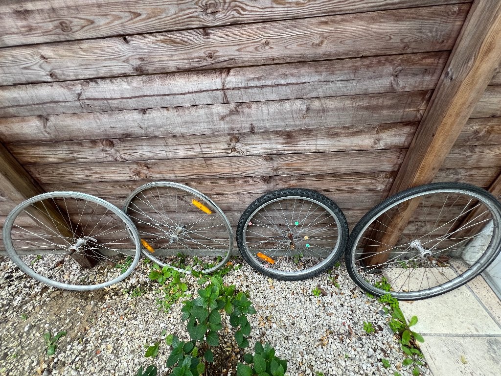 Fiets voorwielen, Fietsen en Brommers, Ophalen, Gebruikt
