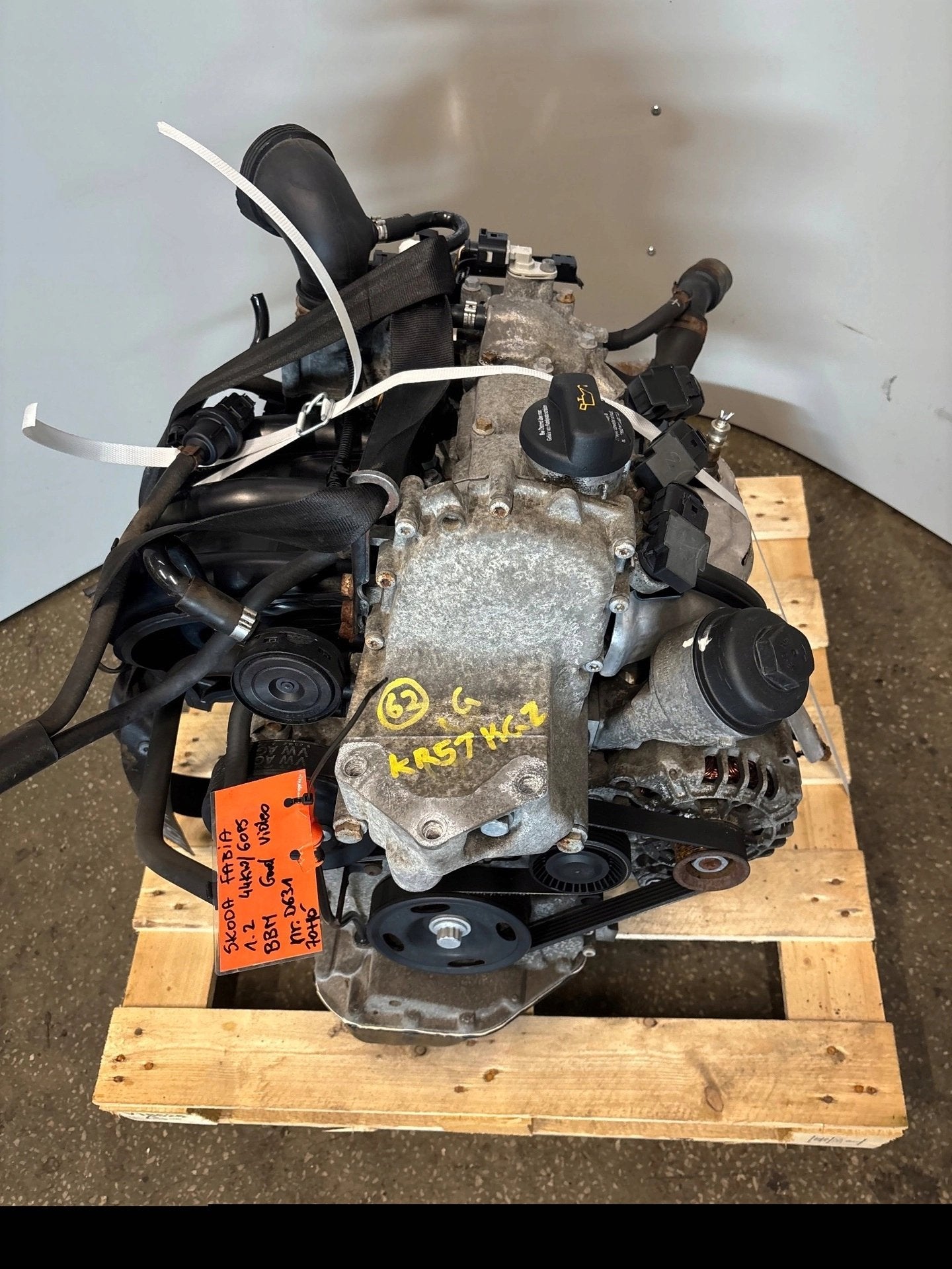 Moteur BBM Complet POLO SKODA FABIA VW SEAT IBIZA, Envoi, Utilisé, Daihatsu