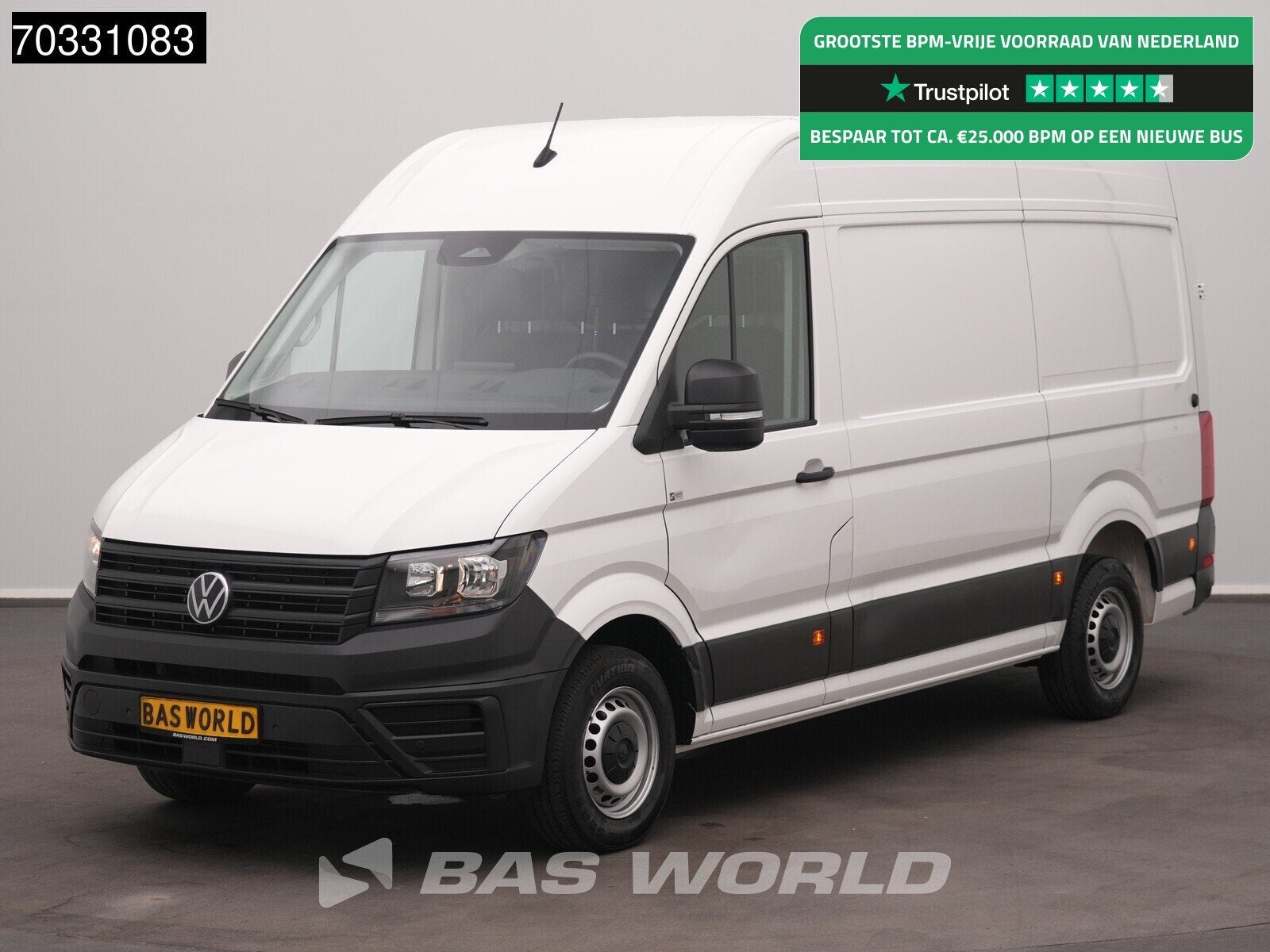 Volkswagen Crafter 140pk Nieuw Model L3H3 Airco Camera CarPl, Achat, Euro 6, Entreprise, 3 places