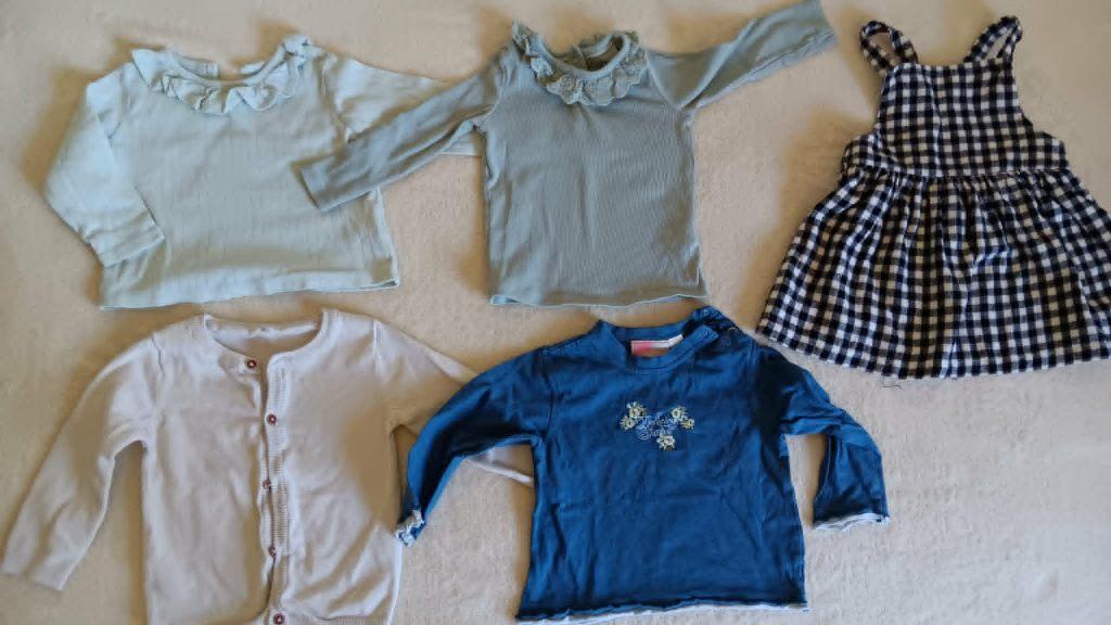 Pakket kleding meisje - Maat 80  (5 stuks), Kinderen en Baby's, Ophalen, Gebruikt, Meisje