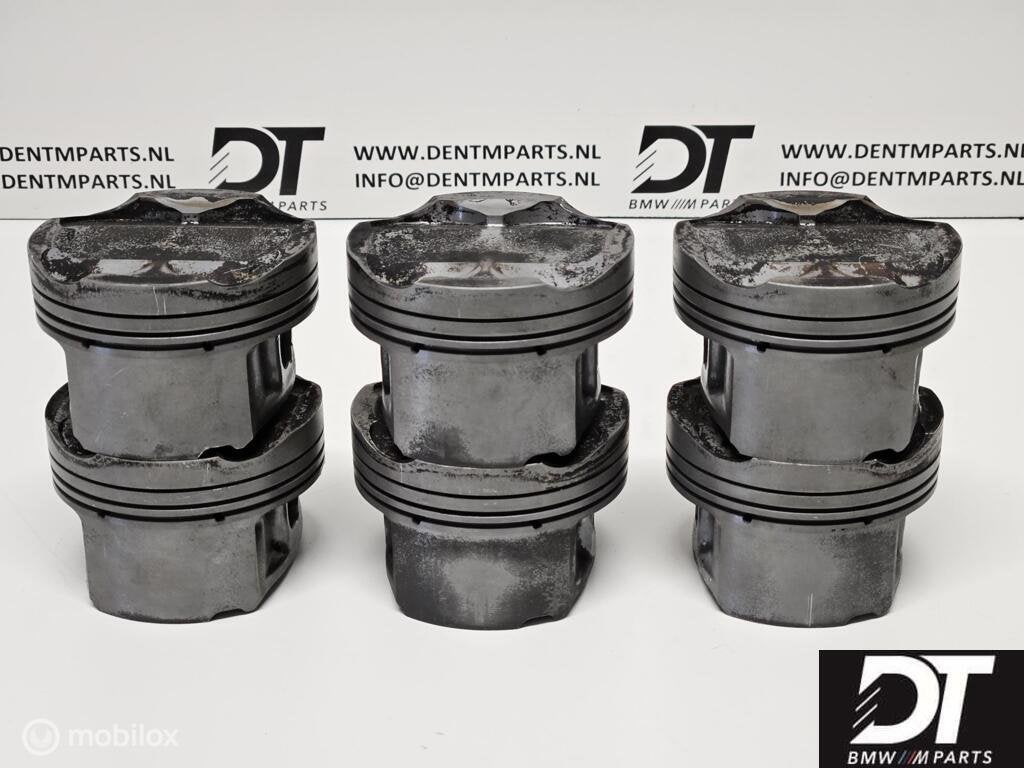 Zuiger set BMW M3 E46 S54 3.2 S54B32 11257834017, Autos : Pièces & Accessoires, Moteurs & Accessoires, BMW, Utilisé, Enlèvement ou Envoi