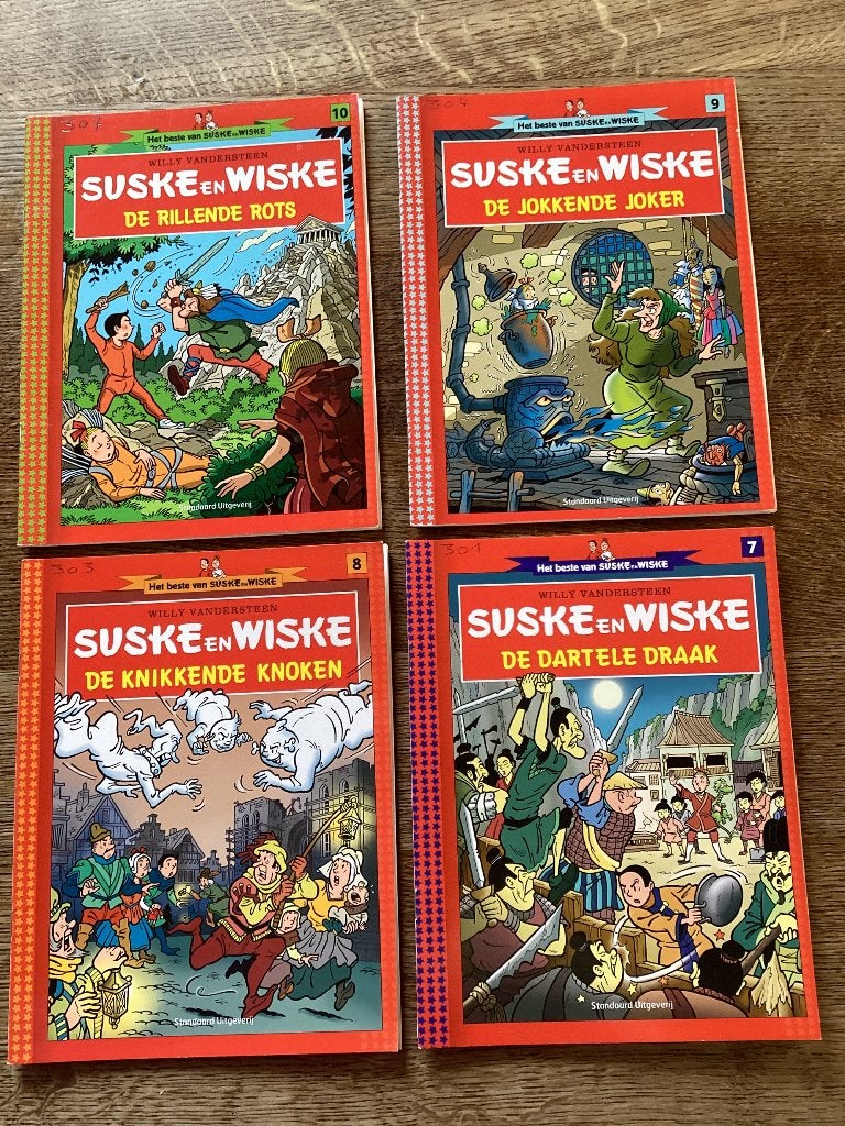 Suske en Wiske, Boeken, Meerdere stripboeken, Ophalen of Verzenden, Gelezen