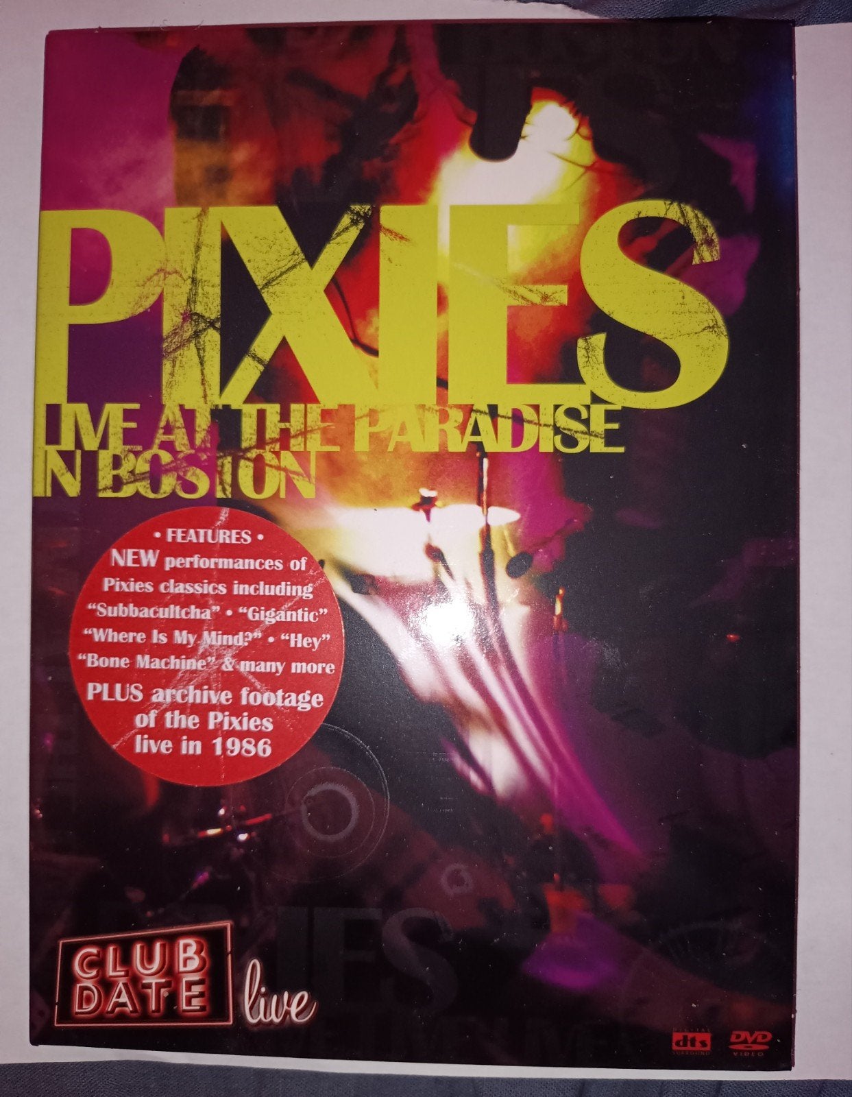 Pixies dvd live in Boston 2005, Cd's en Dvd's, Dvd's | Muziek en Concerten, Ophalen of Verzenden