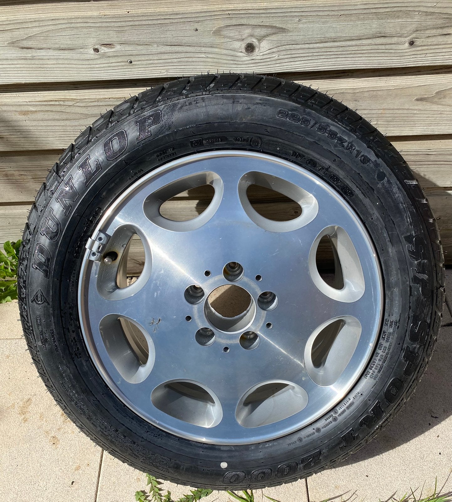 1X Mercedes SL R129 8 loch velg 16 inch, Auto-onderdelen, Banden en Velgen, Ophalen, 16 inch, Banden en Velgen, 225 mm