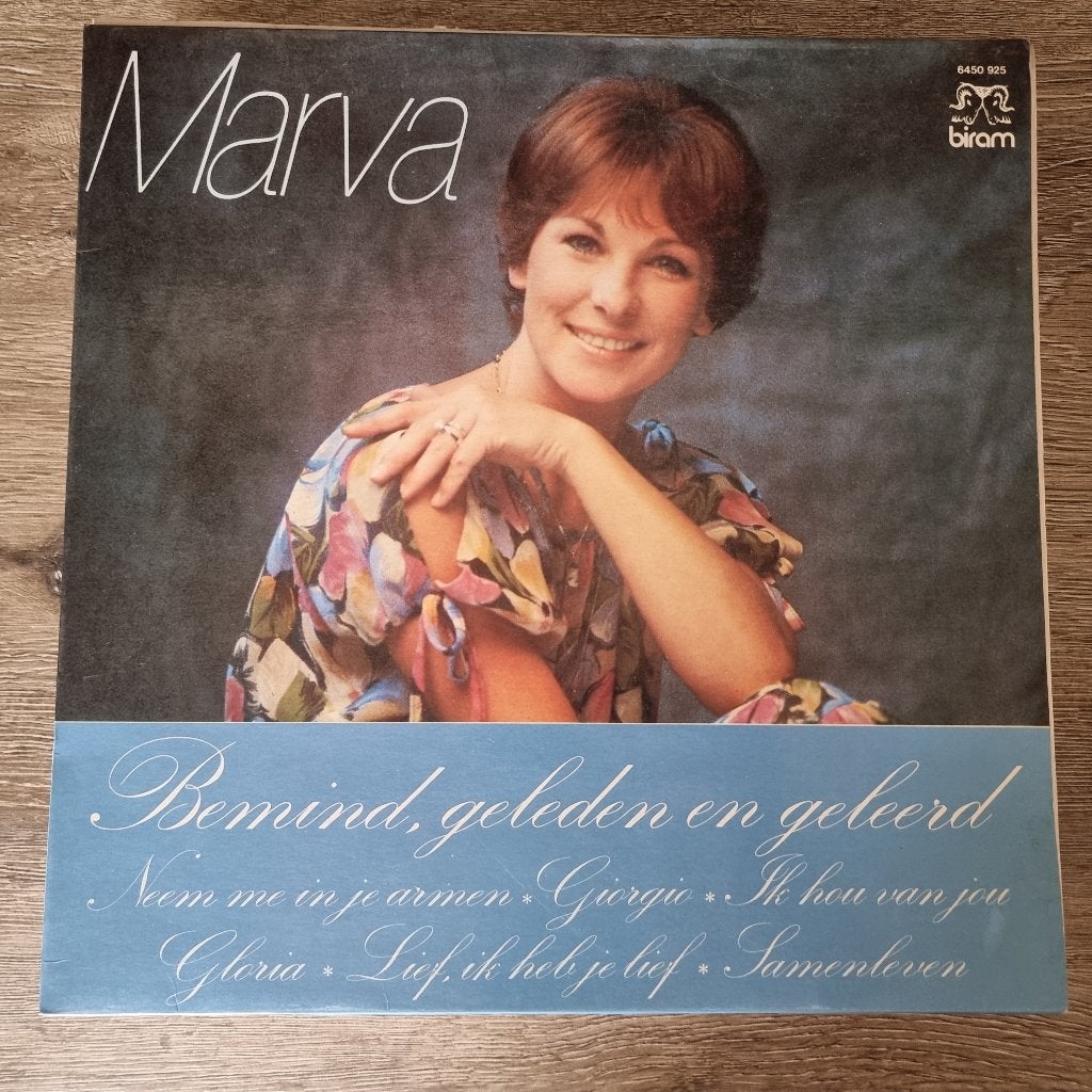 LP Marva – Bemind, Geleden En Geleerd, LP, Gebruikt, Ophalen of Verzenden, Pop