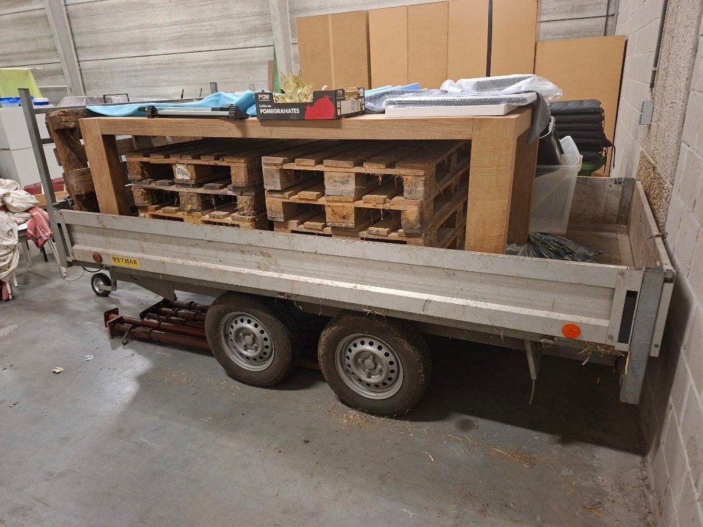 aanhangwagen 2 ton, nog ingeschreven, Auto diversen, Ophalen