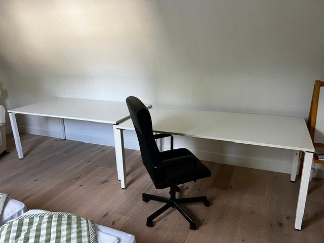 Werk / bureau tafel, Huis en Inrichting, Bureaus, Ophalen, In hoogte verstelbaar, 180 cm, Zo goed als nieuw