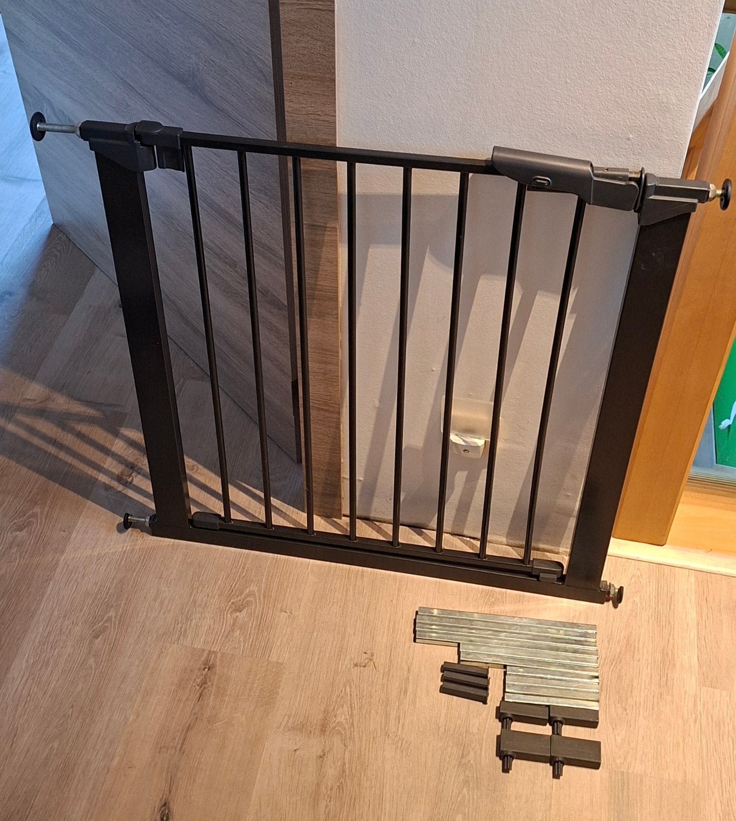 BabyDan traphekje met toebehoren, Gebruikt, 100 tot 115 cm, Ophalen of Verzenden, Klemhekje