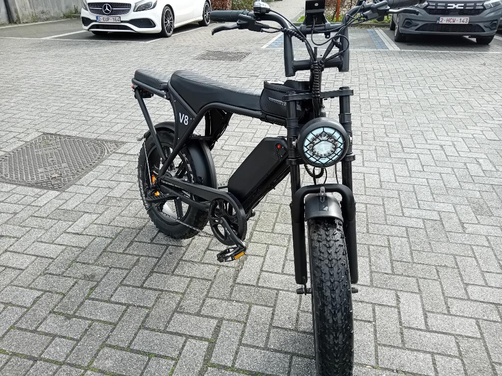 Fatbike 3.0 v8 h9 2024 double battery, Zo goed als nieuw, 50 km per accu of meer, 55 tot 59 cm, Ophalen