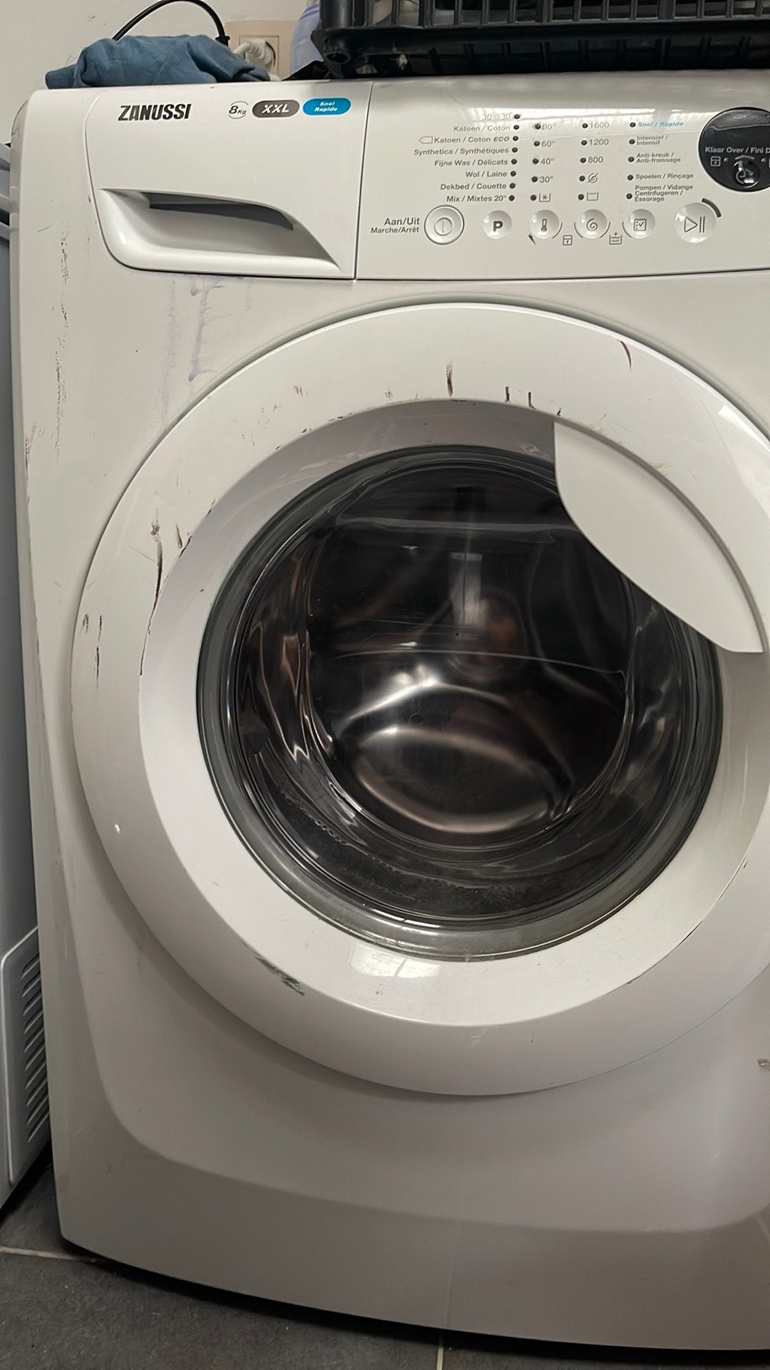 Zanussi, Ophalen, Gebruikt, Energieklasse A of zuiniger, 1200 tot 1600 toeren