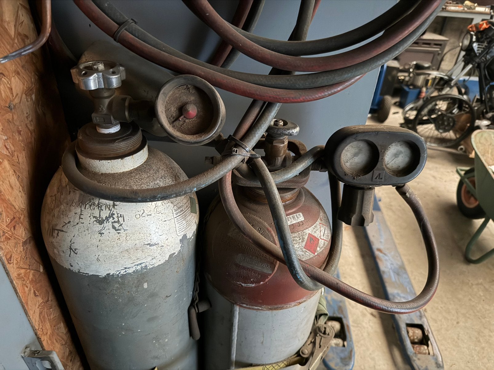 Brûleur à gaz, Enlèvement, Utilisé, Autres types