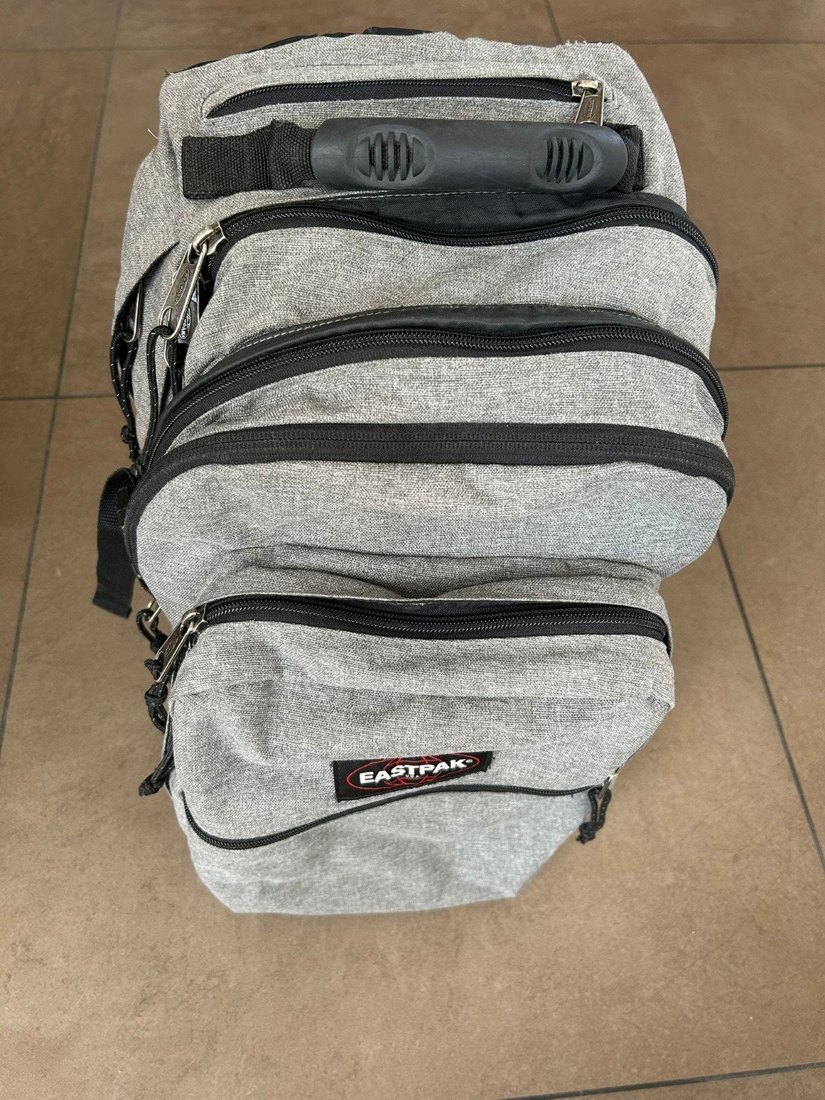 eastpak rugzak schooltas boekentas, Ophalen, Gebruikt, Grijs, Rugtas