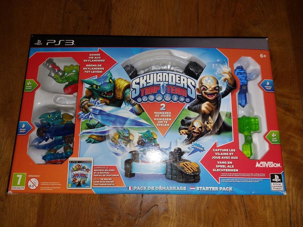 Skylanders trap team starter kit ps3, Games en Spelcomputers, Games | Sony PlayStation 3, Avontuur en Actie, Eén computer, Ophalen of Verzenden
