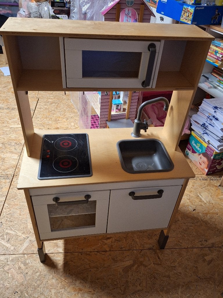 ikea keuken met extra 100€, Ophalen, Gebruikt, Hout, Speelkeuken