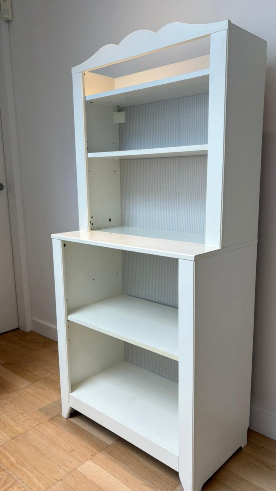Étagére IKEA HENSVIK REGAL blanche, Maison & Meubles, Armoires | Bibliothèques, Utilisé, 50 à 100 cm, 150 à 200 cm, 25 à 50 cm