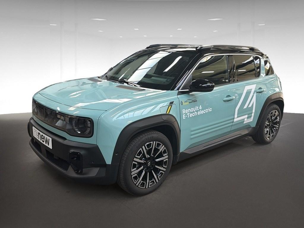 Renault R 4 Iconic comfort range 150 hp, Auto's, Renault, Blauw, 5 zetels, 5 deurs, 111 kW