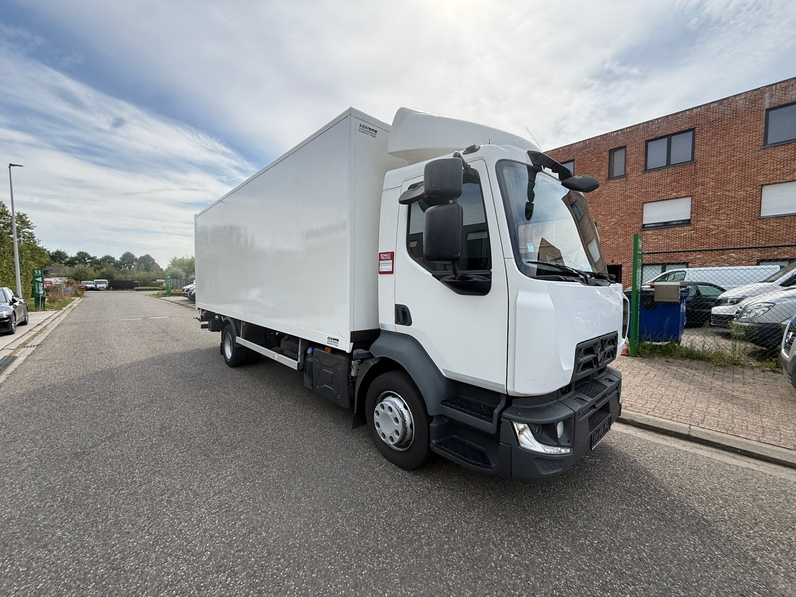 Renault D12.240 bakwagen met laadklep, Achat, Euro 6, Entreprise, Renault