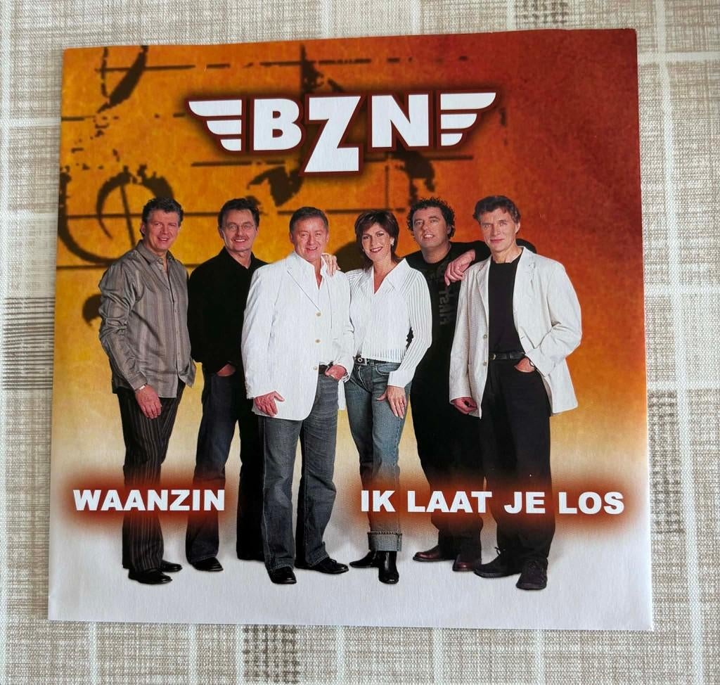 BZN - Waanzin - Ik Laat Je Los (SV), CD & DVD, Vinyles | Néerlandophone, Enlèvement ou Envoi, 7 inch, Chanson réaliste ou Smartlap