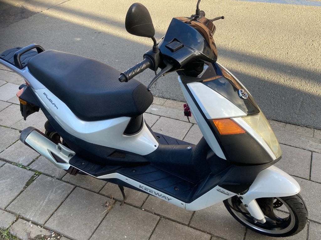 Trottinette Keeway Flash classe A 6525 km, Overige merken, 49 cm³, Enlèvement, Utilisé
