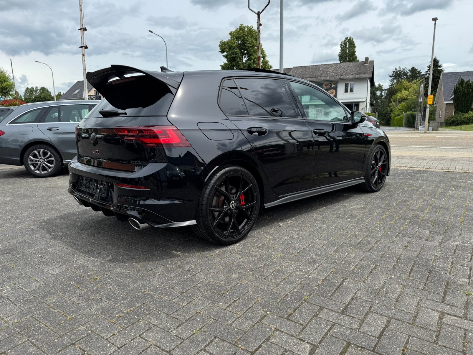 Volkswagen Golf 8 GTI, 4 cilinders, Zwart, Bedrijf, Golf