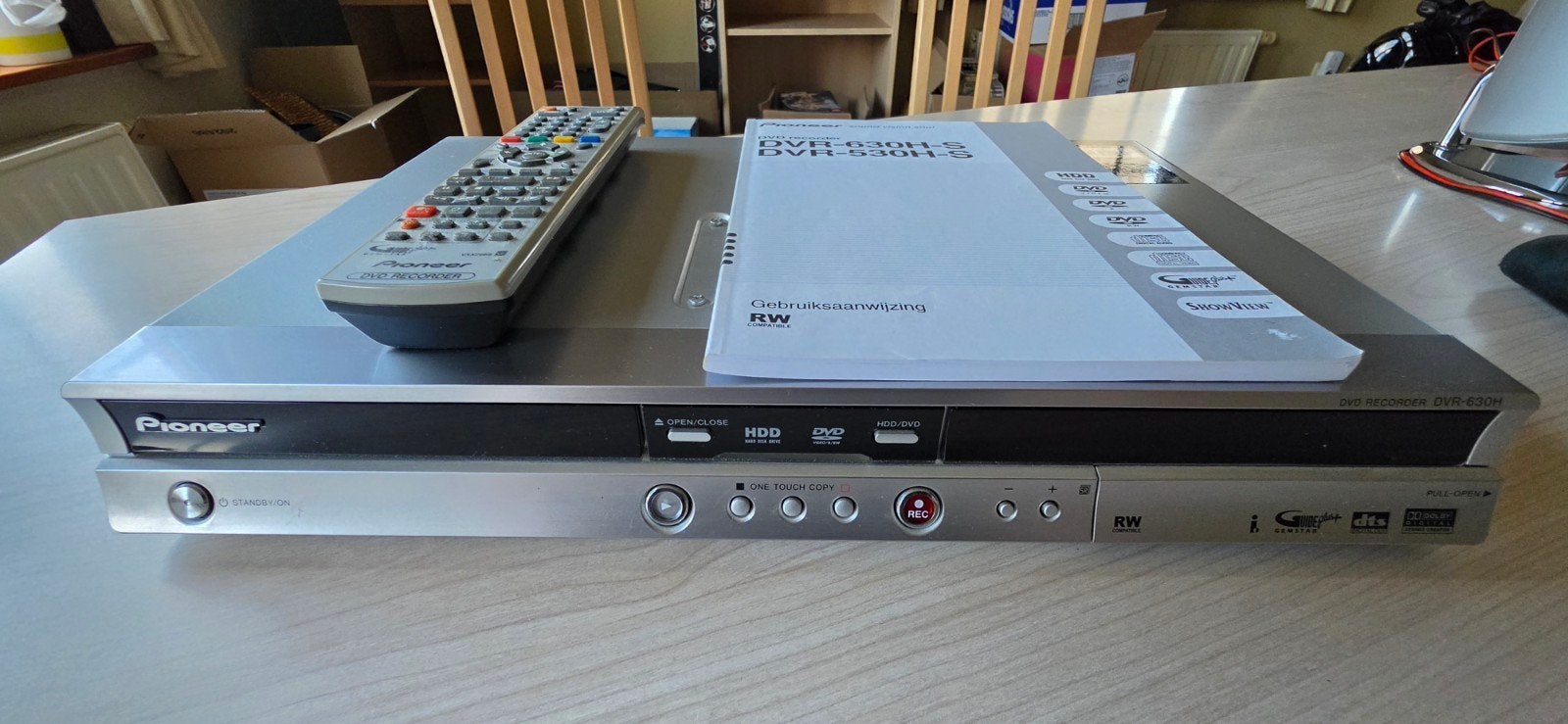 Pioneer dvd recorder DVR-630, Ophalen of Verzenden, Pioneer