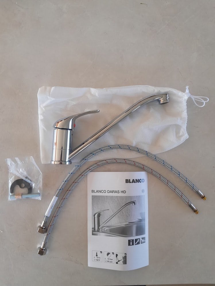 Keukenkraan Blanco Daras HD, Bricolage & Construction, Enlèvement, Comme neuf, Chrome, Robinet
