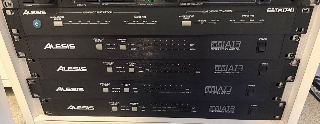 adat converters + midi to cv converter, TV, Hi-fi & Vidéo, Appareils professionnels, Enlèvement ou Envoi, Comme neuf