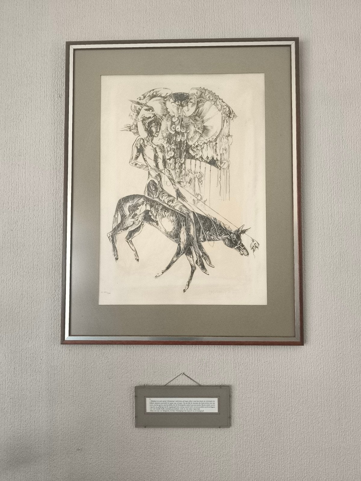 Litho Georgette De Groote, Antiek en Kunst, Ophalen of Verzenden