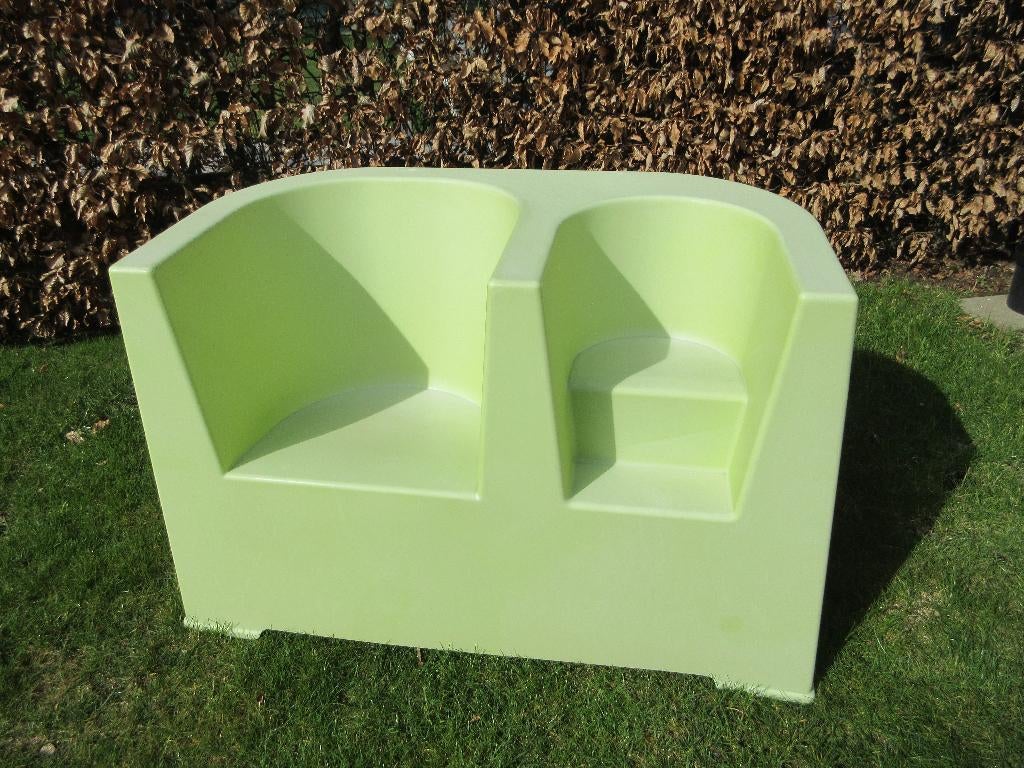 Vintage bank Trivas PS, Tuin en Terras, Tuinbanken, Kunststof, Ophalen