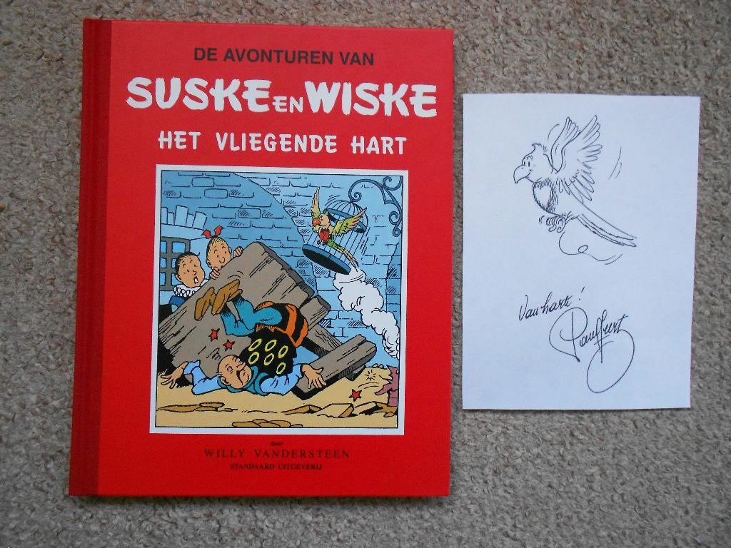 Suske en Wiske 23 Klassiek - Het Vliegende Hart + tek Geerts, Willy Vandersteen, Eén stripboek, Nieuw, Ophalen of Verzenden