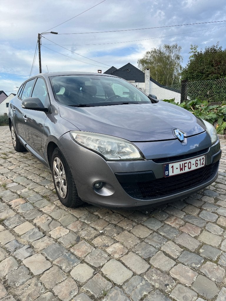 Renault Megane 3 1.5dci stationwagen, Stof, Zwart, Electronic Stability Program (ESP), 5 deurs