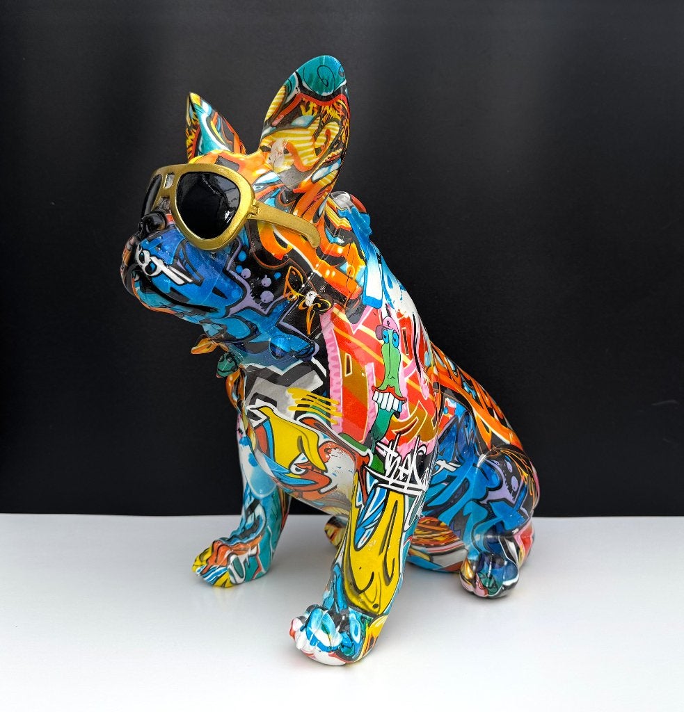 Graffiti Bulldog / teckel, Ophalen, Nieuw, Dier
