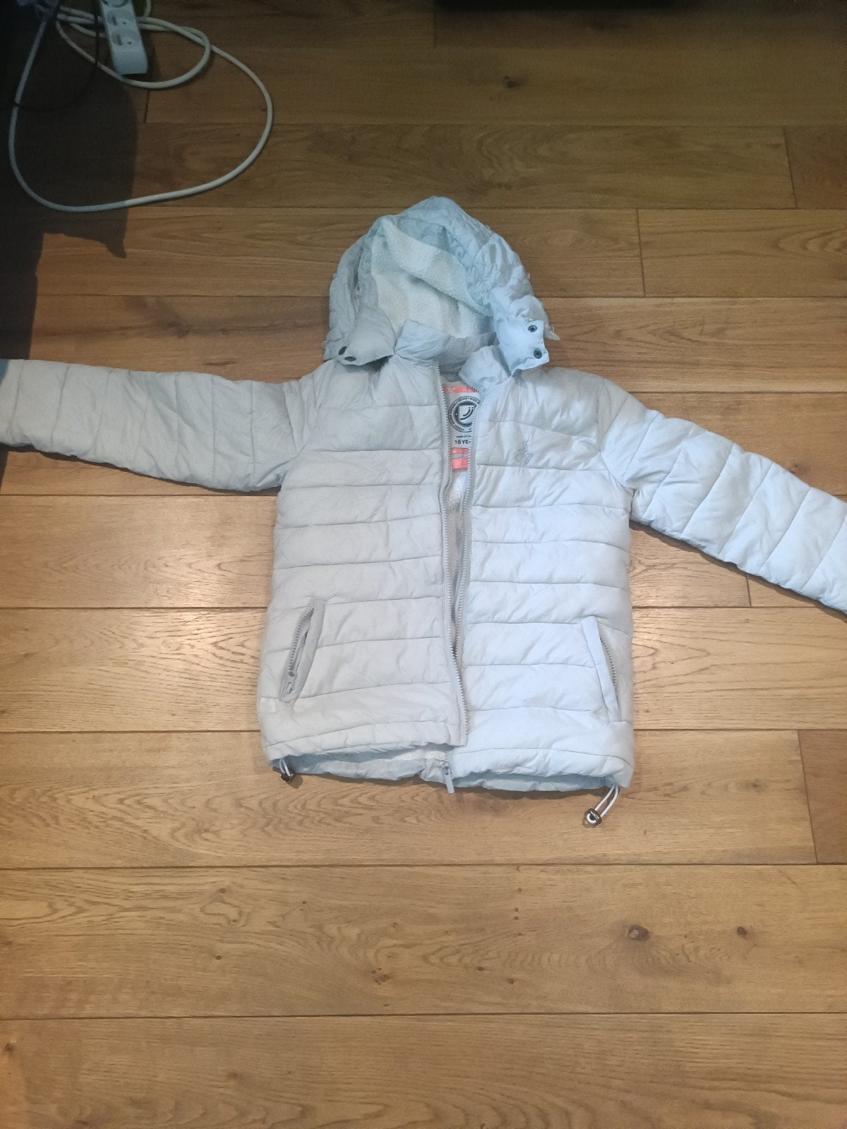 veste blanche, J et Joy, Enlèvement ou Envoi, Porté, Taille 34 (XS) ou plus petite