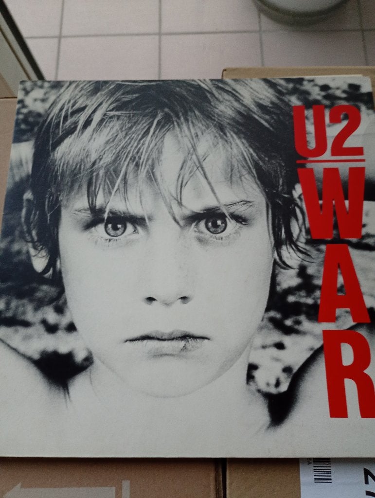 U2 - War, Enlèvement ou Envoi, Pop, Pochette photo, Utilisé