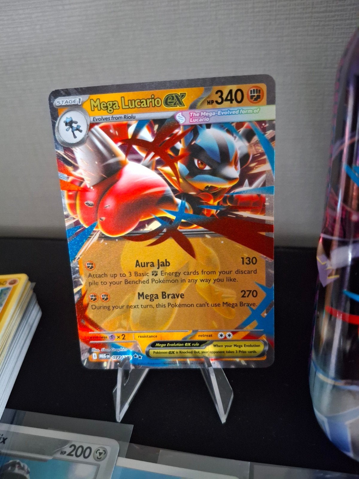 Lucario pokémon set, Hobby en Vrije tijd, Ophalen of Verzenden
