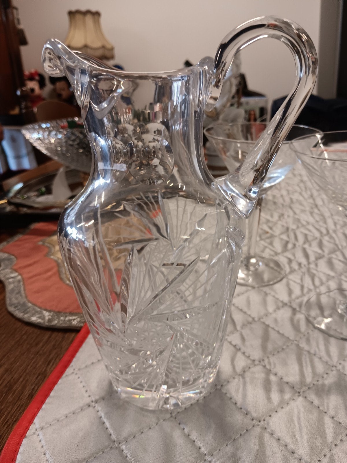 karaf met glazen, Antiek en Kunst, Ophalen