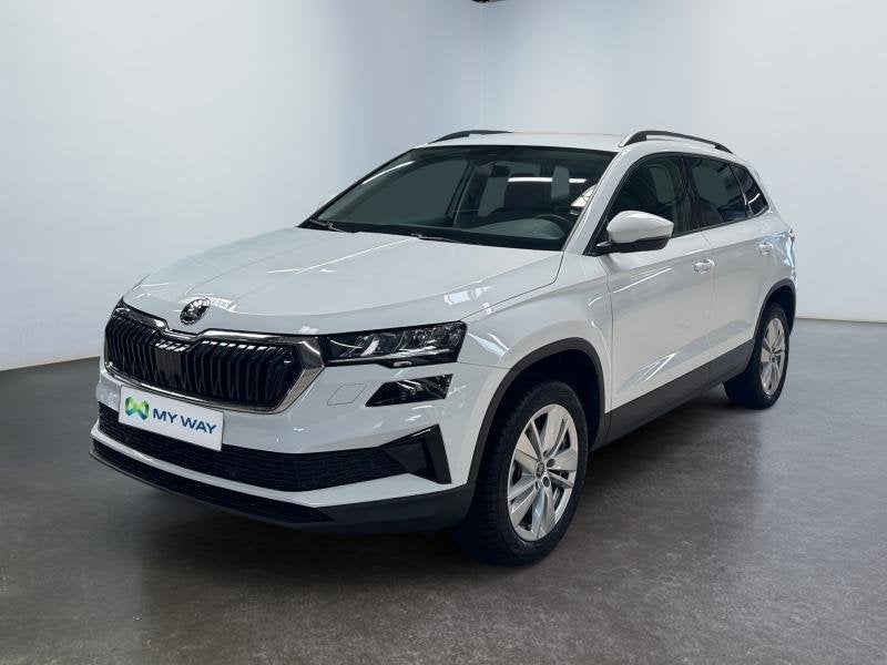 Skoda Karoq Selection | 1.0 tsi 115 cv | GPS | Carplay | Cam, Automaat, Wit, Bedrijf, 5 deurs
