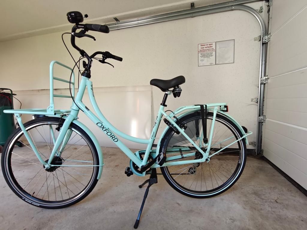 Oxford Fleur Plus 7v damesmodel in de kleur mint, Fietsen en Brommers, Ophalen