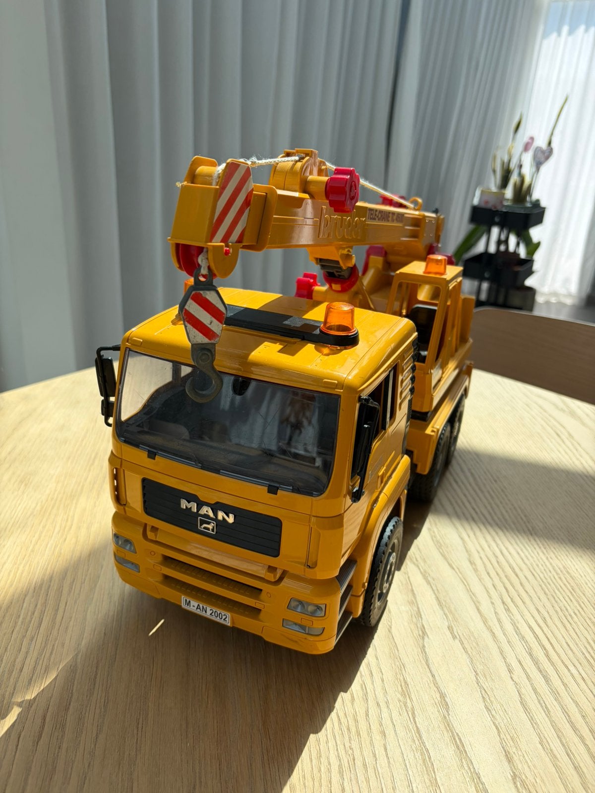 Bruder kraanwagen, Enlèvement, Utilisé