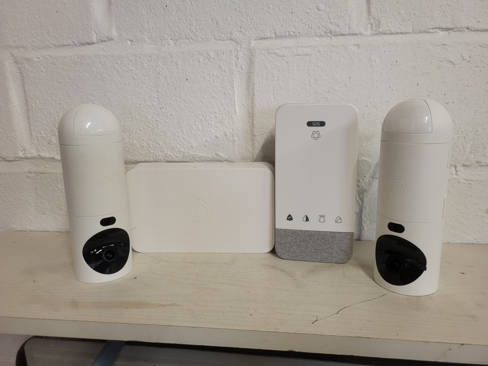 volledig alarm Verisure incl 2 cameras, Ophalen, Zo goed als nieuw, Binnencamera