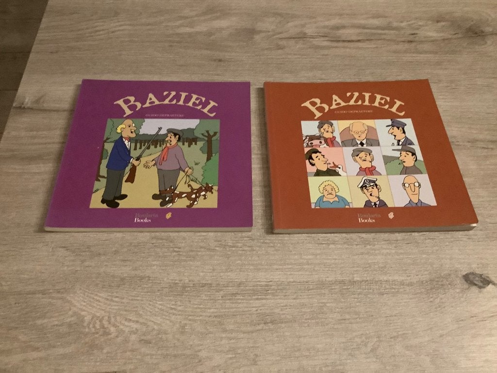 Baziel verschillende moppen boeken (1998-2001), Moppen, Ophalen of Verzenden, Zo goed als nieuw, Guido De Pratere