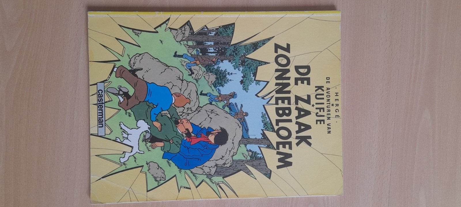 Tintin - L'affaire Zonnebloem, Une BD, Enlèvement, Utilisé, Hergé (George Rémi)