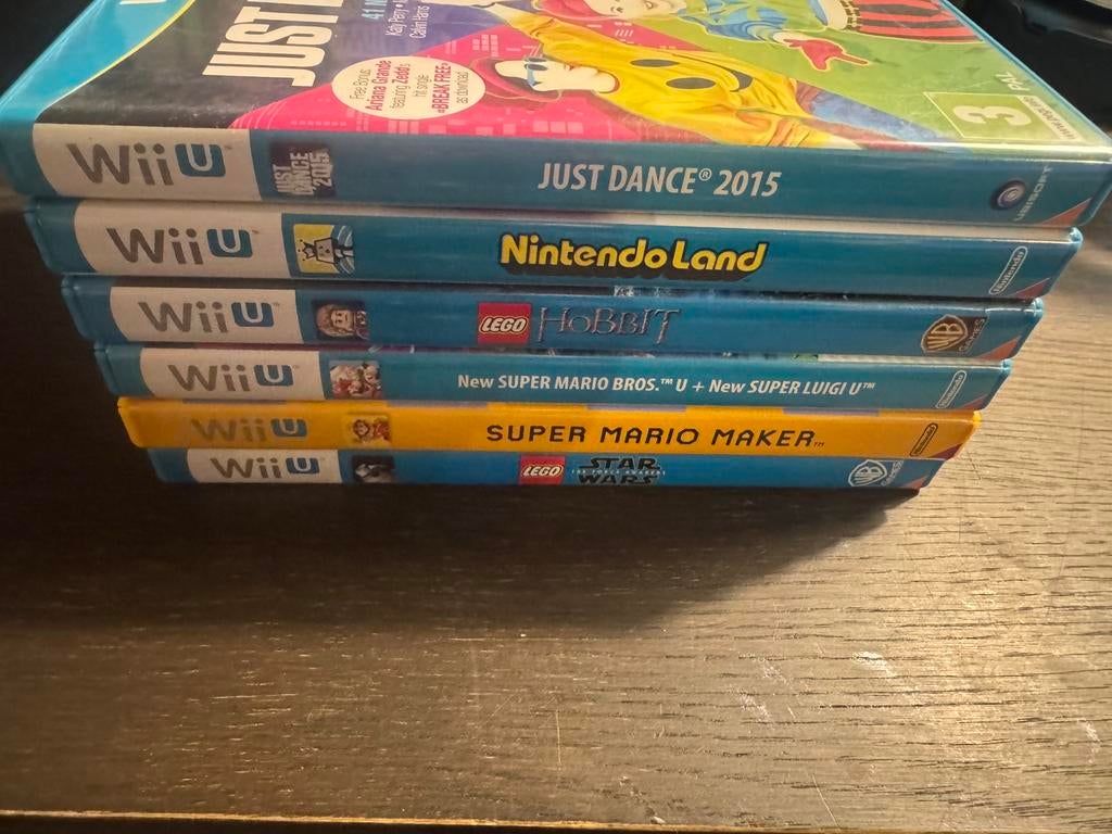 Wii u games, Games en Spelcomputers, Ophalen of Verzenden, Zo goed als nieuw