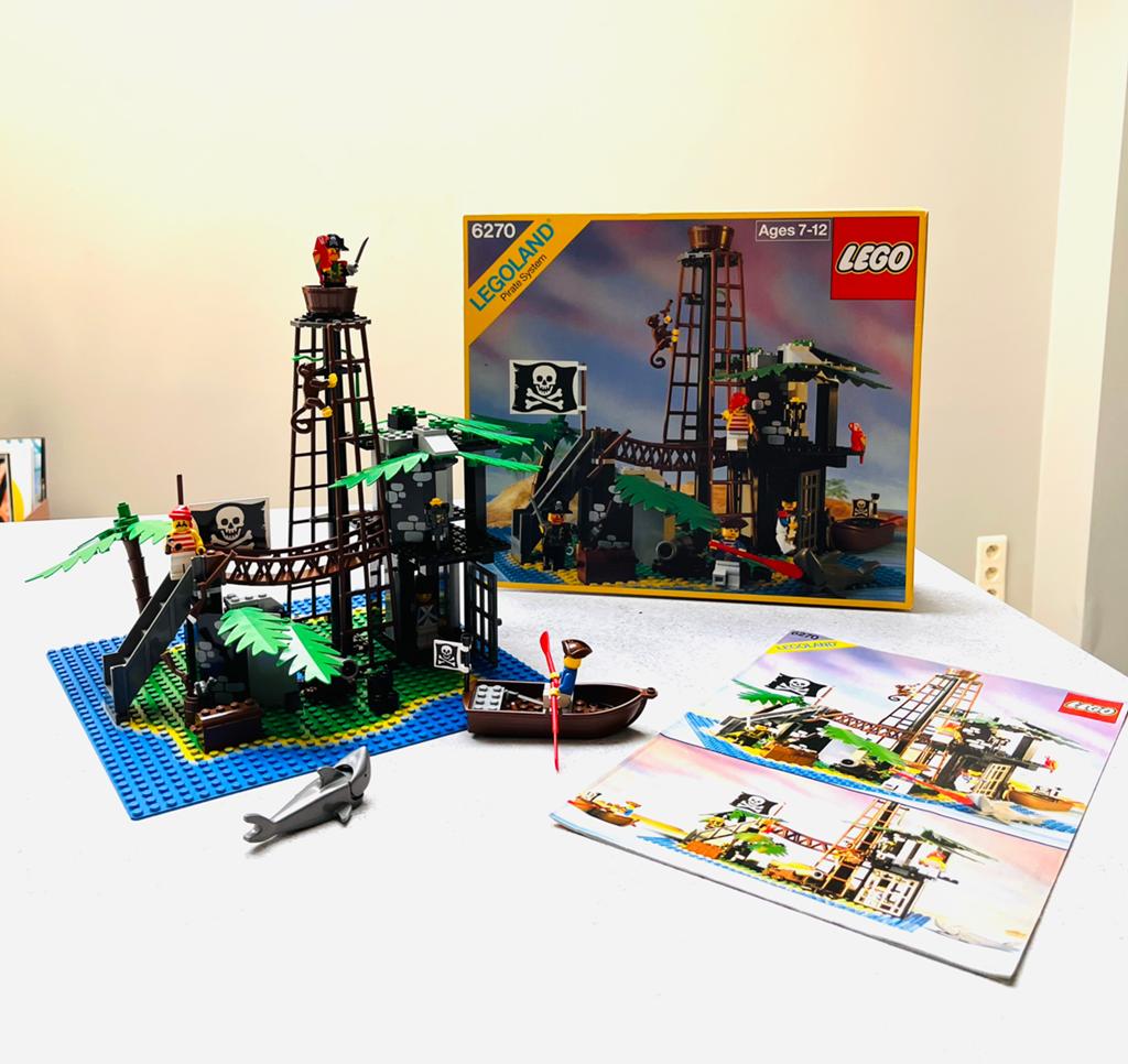 Lego 6270 Forbidden Island - 1989 – Compleet met doos, Kinderen en Baby's, Speelgoed | Duplo en Lego, Lego, Ophalen of Verzenden
