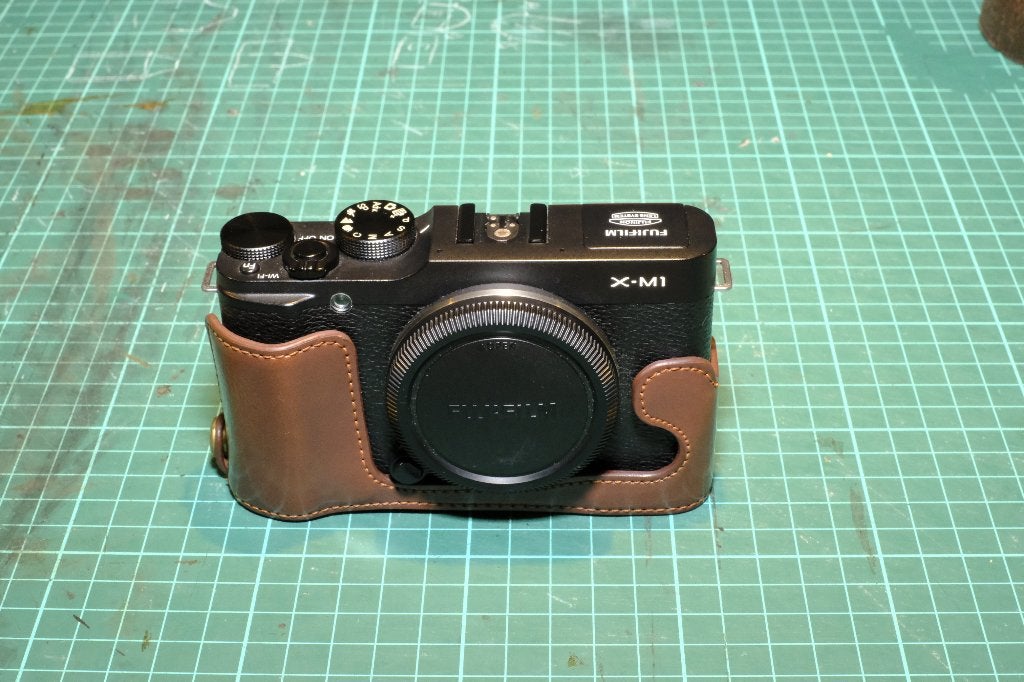 Fujifilm X-M1 vintage systeemcamera, Enlèvement, Utilisé, Appareil photo hybride, Fujifilm